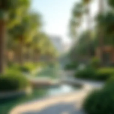 Relaxing Green Spaces in Central Park City Walk Relaxing green spaces inviting visitors to unwind and enjoy