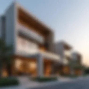 Architectural Elegance of Deyaar Eleve Stunning architectural view of Deyaar Eleve showcasing modern design elements