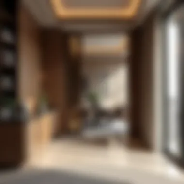 Elegance in Every Detail: Interior of a Downtown Residence Luxurious interior design of a downtown residence