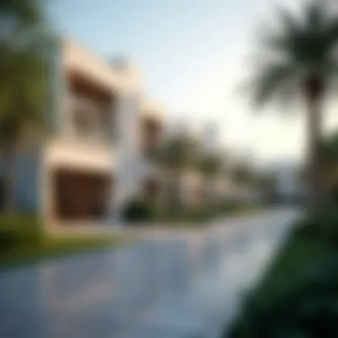 An elegant residential complex developed by شركة ريبورتاج العقارية