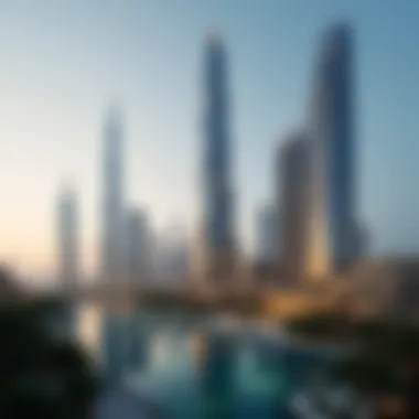 Iconic Skyscrapers of Emaar in Dubai Emaar's iconic skyscrapers representing its influence in Dubai