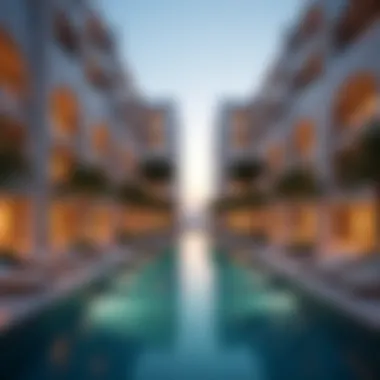 The Architectural Marvel of Al Jaddaf Rotana Suites Architectural elegance of Al Jaddaf Rotana Suites