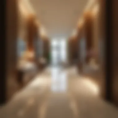 Sophisticated Interior Design of Al Jaddaf Rotana Suites Interior design of Al Jaddaf Rotana Suites