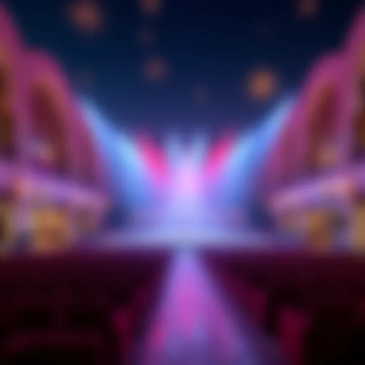 Entertainment options available at Dubai Festival City Mall including live shows