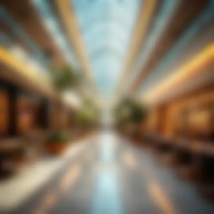 Inside Dubai Festival City Mall highlighting shopping and dining experiences
