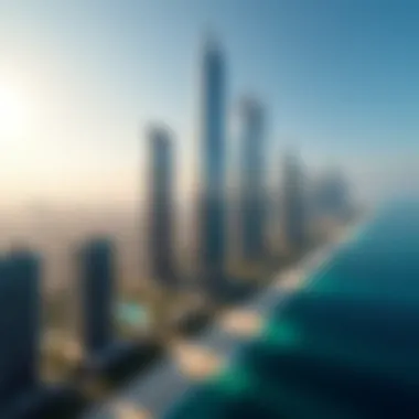 Skyline Marvel of Executive Towers Stunning skyline view of Executive Towers in Business Bay