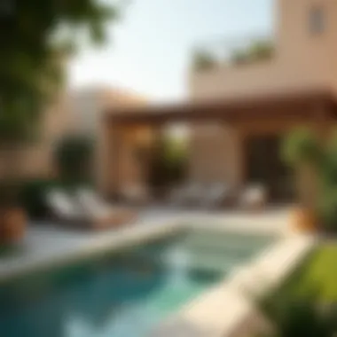 Relaxing Outdoor Area in Abu Shagara Rentals Relaxing outdoor area of a rental property