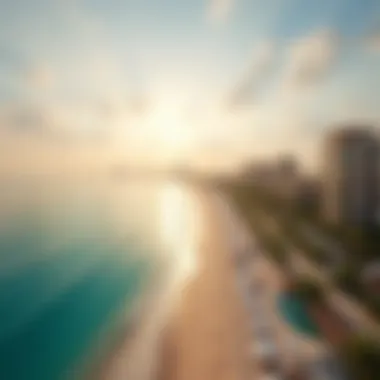 La Mer Beach Vibrance Stunning view of La Mer Beach showcasing its pristine sands and vibrant atmosphere