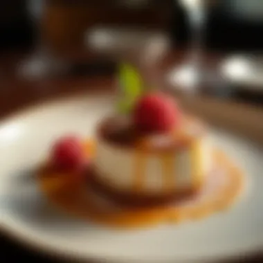 Exquisite Dessert Creations A unique dessert offering at Rosewood Restaurants