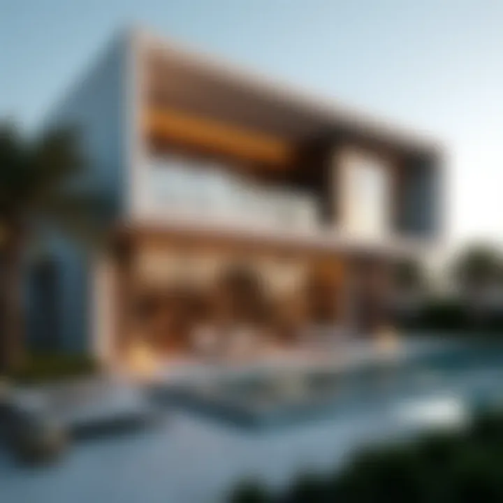 Sophisticated architectural design of a Mashreq Elite property