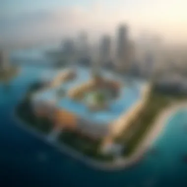 Aerial View of Pavilion International City Aerial view of Pavilion International City showcasing modern architecture