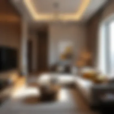 Luxurious Interiors in Pavilion International City Luxurious interiors of a contemporary apartment in Pavilion International City