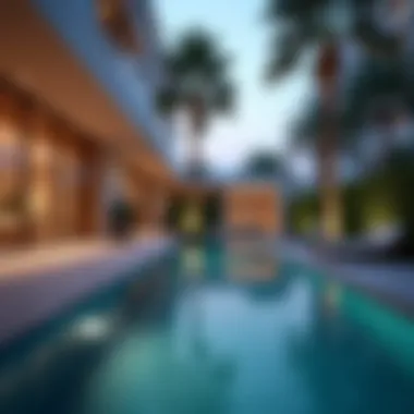 Showcasing Technology-Enhanced Amenities in Silicon Dubai Innovative tech-driven amenities in a high-end property